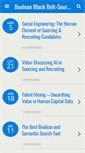 Mobile Screenshot of booleanblackbelt.com
